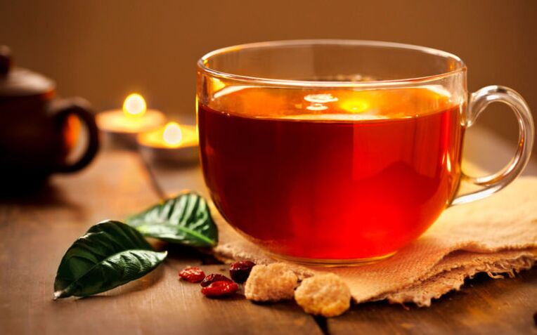 Sugar-free tea is a permitted beverage on the consumption diet menu